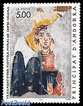 St. Coloma wall painting 1v