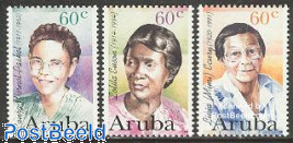 Famous women 3v