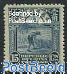 15c, Stamp out of set