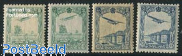 Manchukuo, Airmail 4v