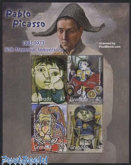 Stamps with the theme Pablo Picasso - Freestampcatalogue.com - The