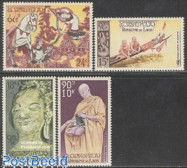 Laos 1957 Rice Culture and Traditional Life Set