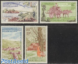 Laos 1959 Education and Rural Life Set