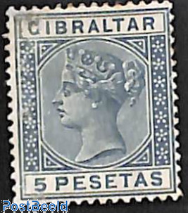 5pta, Stamp out of set