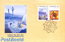 Paintings 2v [:], joint issue Kazachstan