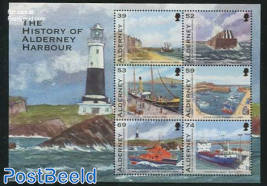 The history of Alderney Harbour 6v m/s