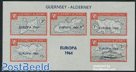 Commodore parcel stamps, Europa s/s