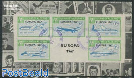Commodore parcel stamps, Europa, Kennedy s/s