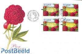 Automat stamp 1v, peonies (face value may vary)