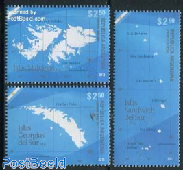 Malvinas (Falkland) Islands 3v