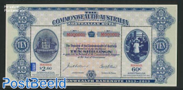 100 Years Commonwealth Banknotes s/s