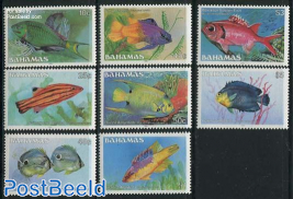Fish 8v, with year 1990 (see also 1986,1987 issues