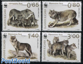 WWF, Eurasian Wolf 4v