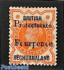 Protectorate Fourpence overprint 1v