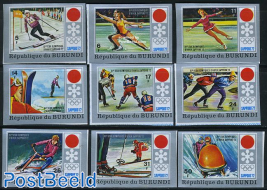 Olympic Winter Games 9v imperforated