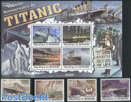 Titanic 4v + s/s