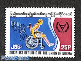 Int. year of disabled people 1v