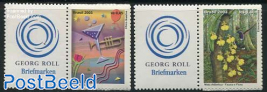 Greeting stamps 2v+tabs