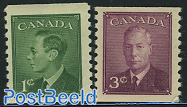 Definitives 2v, coil stamps