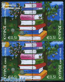 Europa, childrens books 4v from booklet