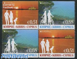 Europe, Visit Cyprus 4v [+] from booklet