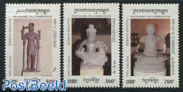 Khmer statues 3v