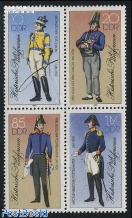 Postal uniforms 4v [+]