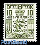 Gebyr stamp 1v