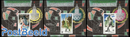 Olympic Games Moscow 3 imperforated s/s