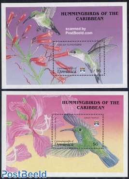 Hummingbirds 2 s/s