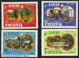 100 years Addis Abeba 4v