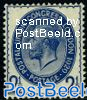 2.5p blue, Stamp out of set