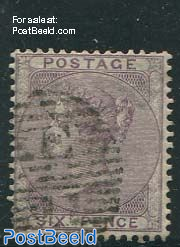 6p Purpleviolet, Queen Victoria