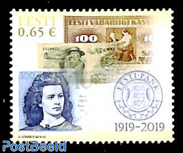 100 years central bank 1v