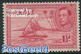 5p, Plate I (empty boat), Stamp out of set