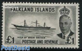 1pound, Stamp out of set