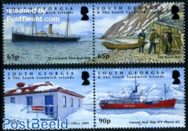 100 Years Post Offices 4v (2x[:])