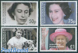 Elizabeth II 80th birthday 4v