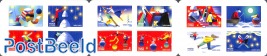 Carnet de timbres Féérique 12v s-a in booklet