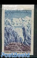 Mont Blanc Tunnel 1v, Imperforated