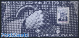 Abbe Pierre, most beautiful stamp of 2010 s/s