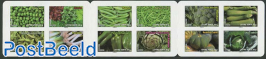 Green vegetables 12v s-a in booklet