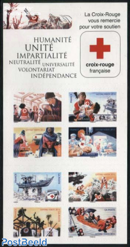 Red Cross 8v s-a in booklet