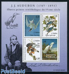 Birds, J.J. Audubon s/s