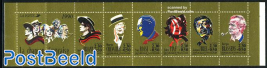 Famous entertainers 6v in booklet