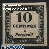 10c, Postage due 1v, without gum