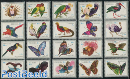 Birds & butterflies 20v
