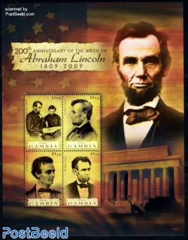 Abraham Lincoln 4v m/s