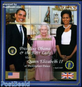 Obama meets Elizabeth 3v m/s