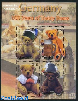 100 Years Teddy bears 4v m/s